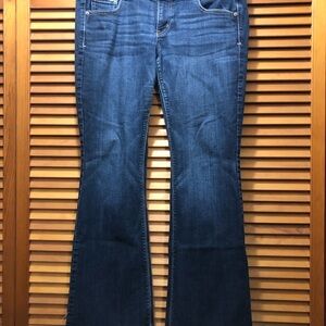 American Eagle Outfitters Deep Blue Boot Cut Jeans
